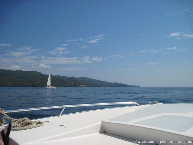 Sailboat yacht off the coast of Samana Domincan republic.jpg