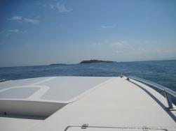 View from front of tender boat going to Cayo Levantado.jpg