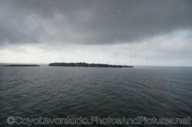 Rainy day as Norwegian Dawn approcaches Samana.jpg