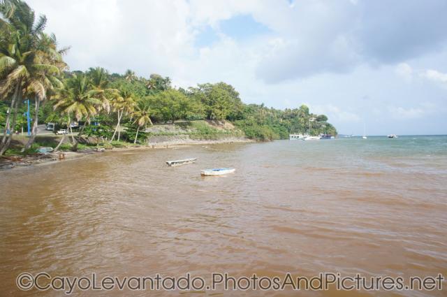 Muddy waters off of the coast of Samana.jpg